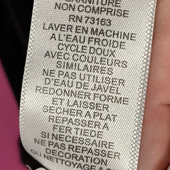 Cupid Black cold shoulder top, size large - Picture 9 of 10